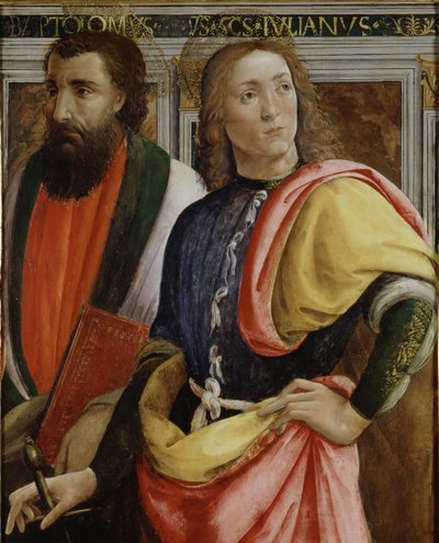 Sts Bartholomew and Julian the Hospitaler by Agnolo di Domenico