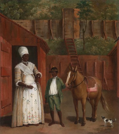 A Mother with her Son and a Pony, ca. 1775 by Agostino Brunias