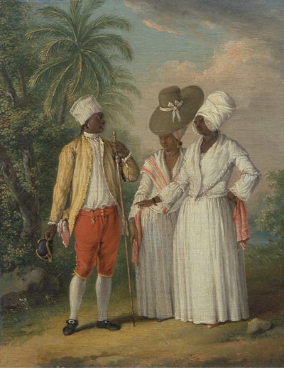 Free West Indian Dominicans, Free Natives of Dominica by Agostino Brunias