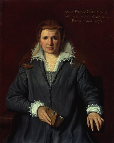 Anna Parolini Guicciardini by Agostino Carracci