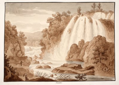 Cascade at Tivoli by Agostino Tofanelli