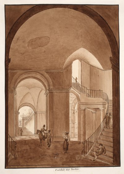 The Gardens Vestibule of the Palazzo Caetani all