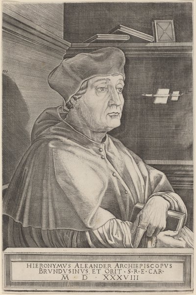 Hieronymus Alexander, Archbishop of Brindisi by Agostino dei Musi
