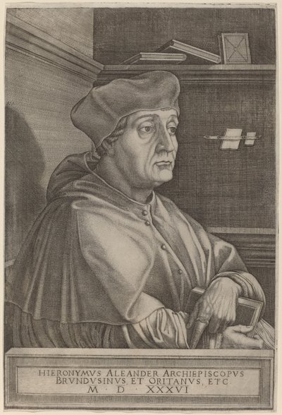 Hieronymus Alexander, Archbishop of Brindisi by Agostino dei Musi