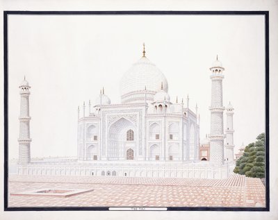 The Taj by Agra School