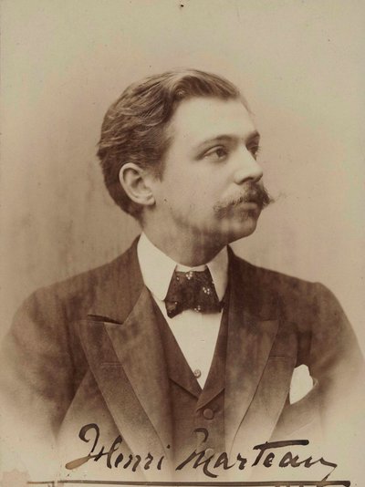 Portrait of the Violinist and Composer Henri Marteau by Aime Dupont