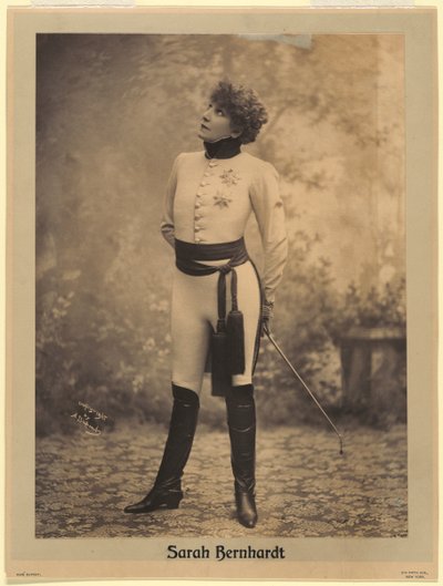 Sarah Bernhardt as the Duke of Reichstadt (later King of Rome) by Aime Dupont