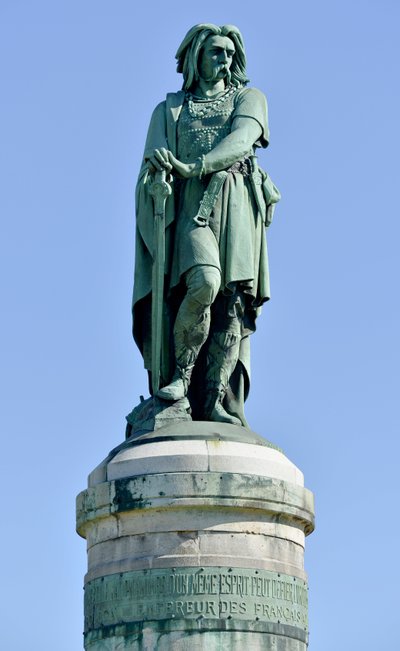 Colossal Statue of Vercingetorix (72-46 BC) by Aime Millet