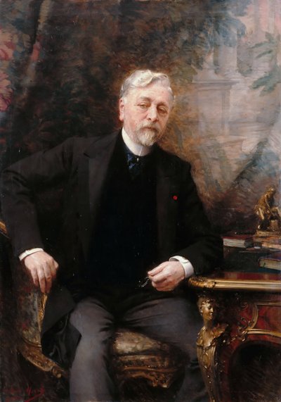 Portrait of Gustave Eiffel by Aimé Nicolas Morot