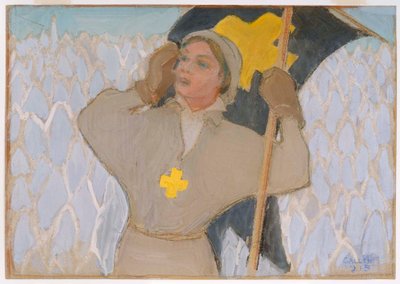 Flag Bearer by Akseli Gallen-Kallela