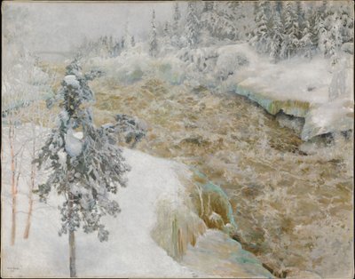 Imatra in Winter by Akseli Gallen-Kallela