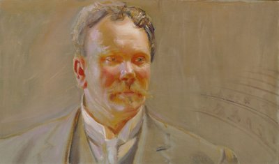 Portrait of Professor E.N. Setälä by Akseli Gallen-Kallela