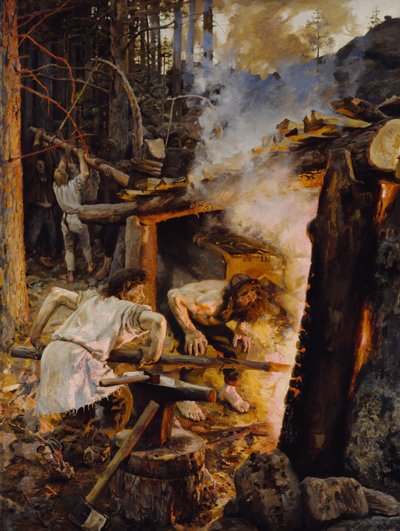 The Forging of the Sampo by Akseli Gallen Kallela