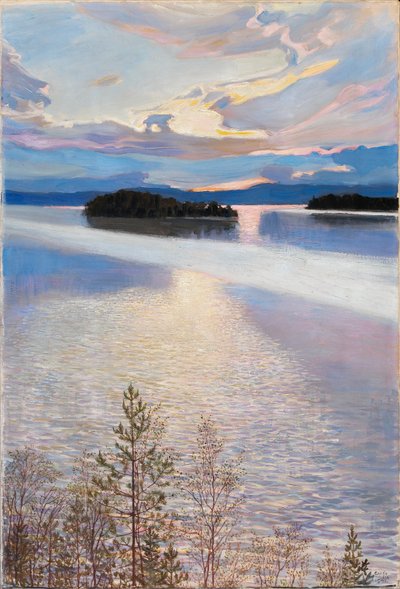 Lake View by Akseli Valdemar Gallen-Kallela