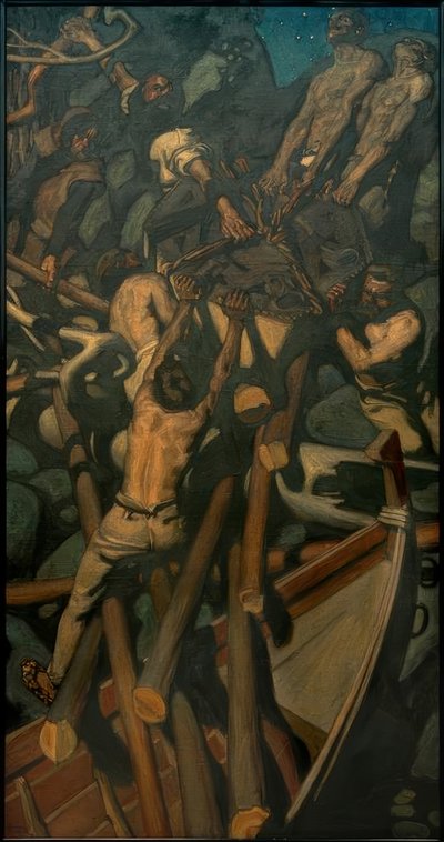 Theft of the Sampo by Akseli Valdemar Gallen Kallela