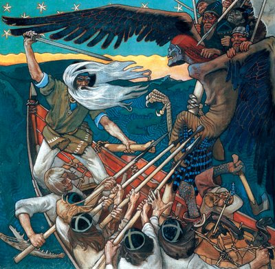 The Defence of the Sampo by Akseli Valdemar Gallen Kallela