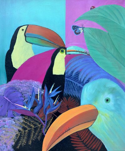 Exotic dream: Bird of Paradise by Akturk Yasemin