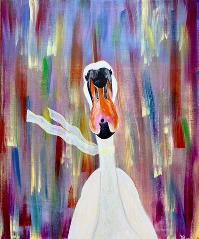 Fancy Swan Monroe, 2023 by Akturk Yasemin