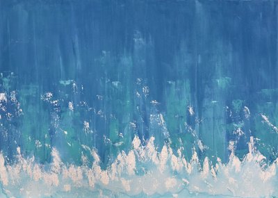 Velvet Ocean, 2023 by Akturk Yasemin