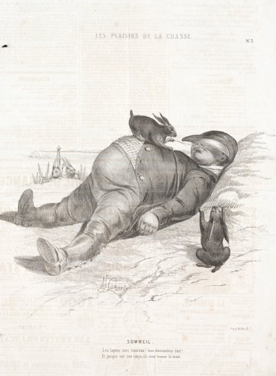 The Pleasures of the Hunt: Sleep by Alade Joseph Lorentz