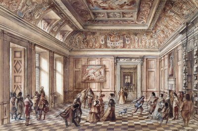 Bolsover Castle Entrance Hall by Alan Ernest Sorrell