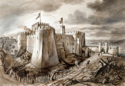 Goodrich Castle by Alan Ernest Sorrell