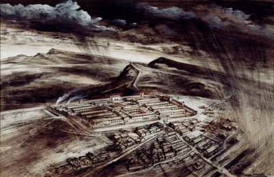 Housesteads Roman Fort, 2nd century, 1990-2010 by Alan Ernest Sorrell