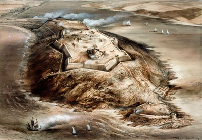 Pendennis Castle by Alan Ernest Sorrell