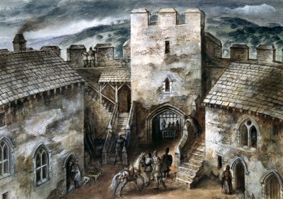 Restormel Castle, 14th century, c1960s by Alan Ernest Sorrell