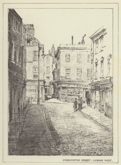 Carrington Street, looking West by Alan Stapleton