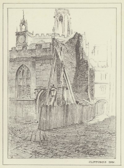 Cliffords Inn by Alan Stapleton