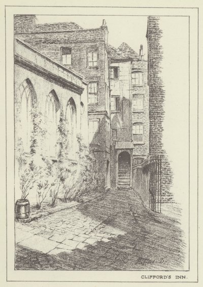 Cliffords Inn by Alan Stapleton