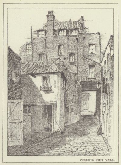 Ducking Pond Yard by Alan Stapleton