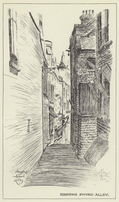 Hanging Sword Alley by Alan Stapleton
