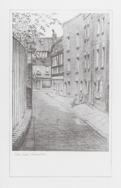 London Lanes: Cock Lane, Shoreditch by Alan Stapleton