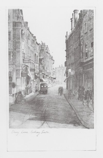London Lanes: Drury Lane, looking South by Alan Stapleton