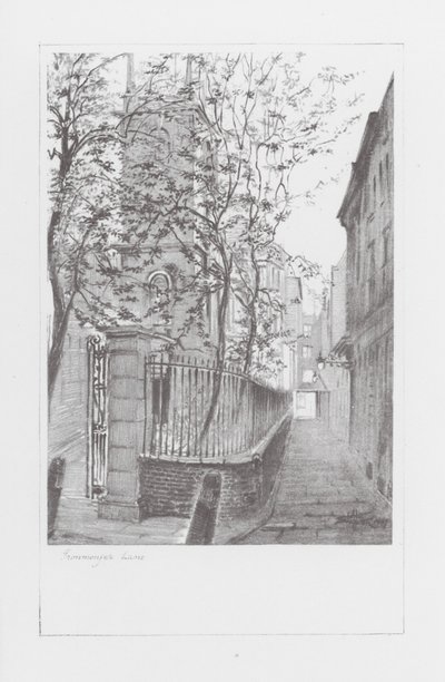 London Lanes: Ironmonger Lane by Alan Stapleton