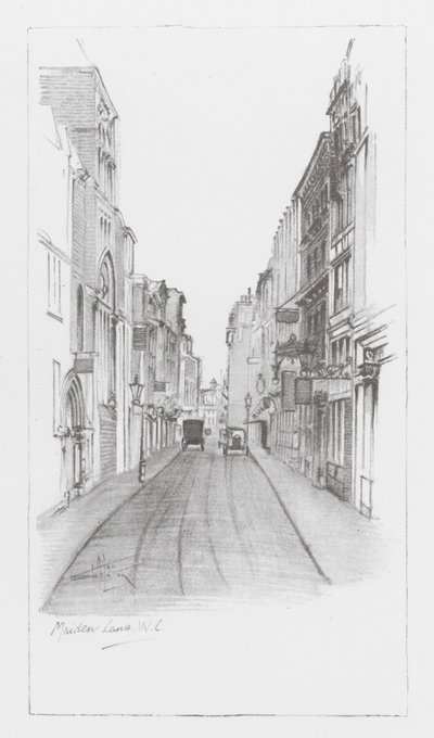 London Lanes: Maiden Lane by Alan Stapleton