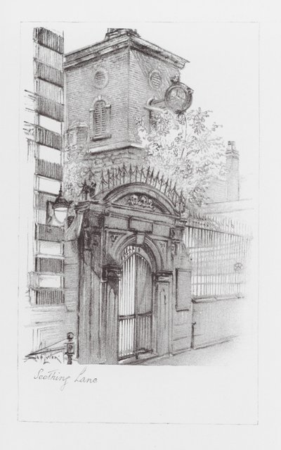 London Lanes: Seething Lane by Alan Stapleton