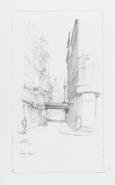 London Lanes: Shoe Lane by Alan Stapleton