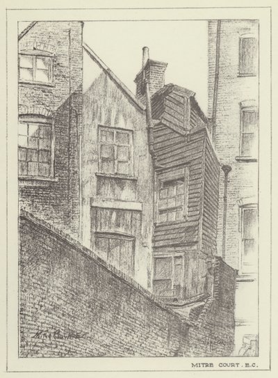 Mitre Court, EC by Alan Stapleton