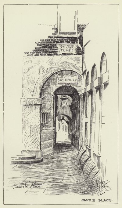 Savile Place by Alan Stapleton