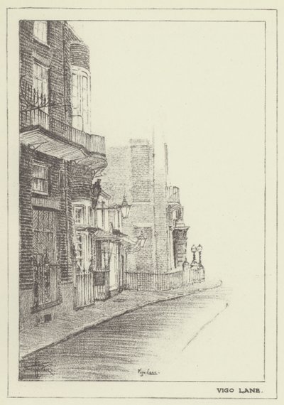 Vigo Lane by Alan Stapleton