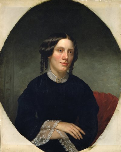 Portrait of Harriet Beecher Stowe by Alanson Fisher