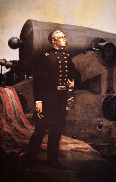 Portrait of Major Robert Anderson (1805-71) by Alban Jasper (after) Conant
