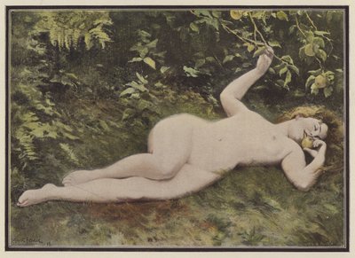 A daughter of Eve by Albert Auguste Fourie