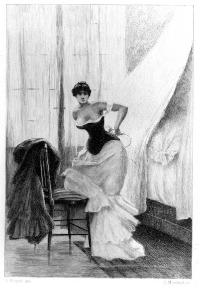 Madame Bovary by Gustave Flaubert, Illustration by Albert Fourié by Albert Auguste Fourie