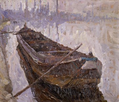Barge on the Meuse by Albert Baertsoen