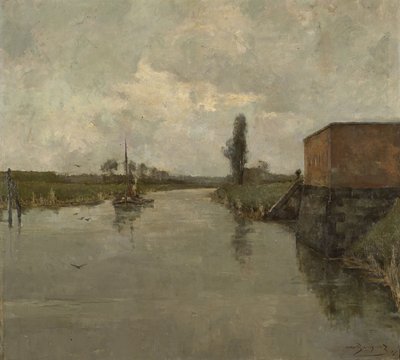 View of the Surroundings of Dendermonde by Albert Baertsoen