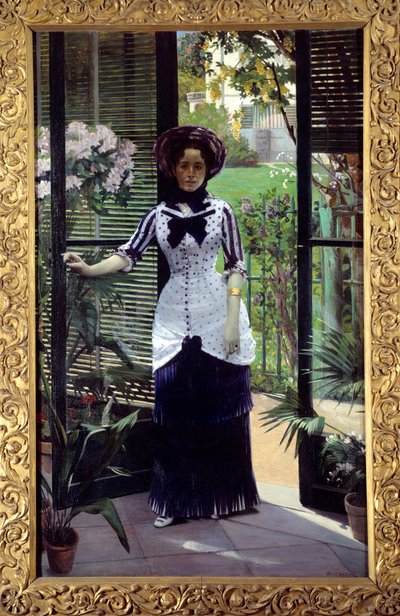 In the Greenhouse by Albert Bartholomé